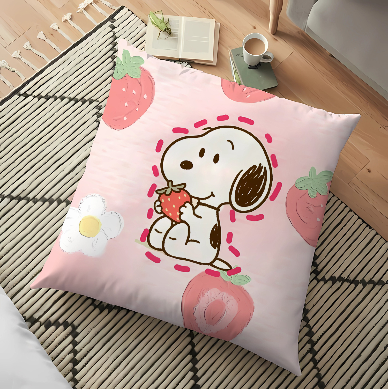 Home Decor Mod - Cartoon Snoopies Home Decor Pillowslip Cartoon