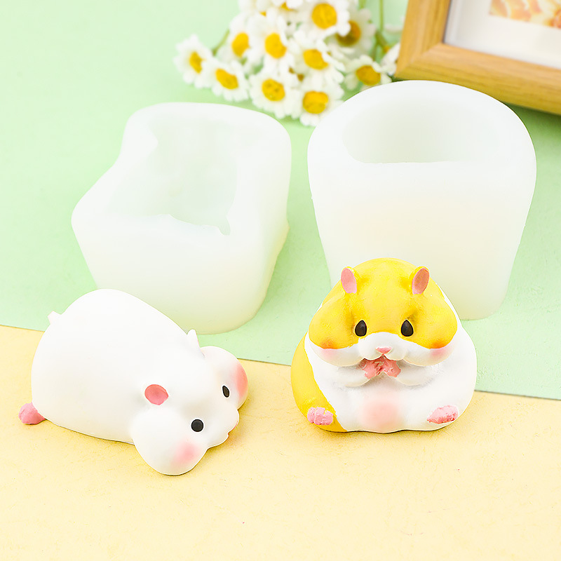Home Decor Manufacturers - DIY Cute Hamster Mold Chocolate Pudding