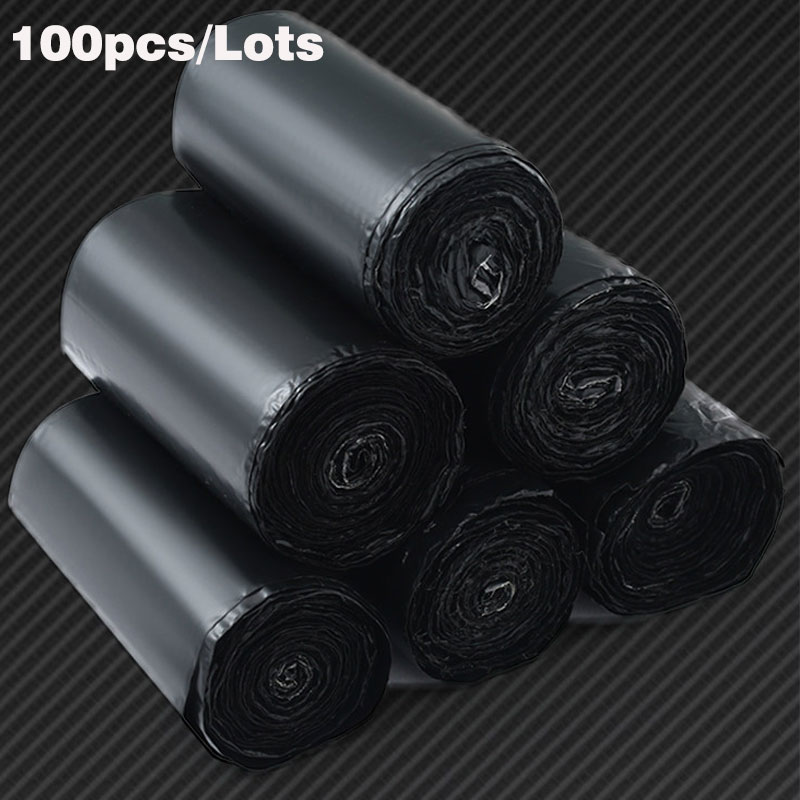 Home Decor Express - 100pcs Black Courier Bags Smooth New