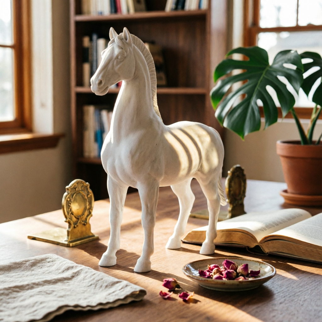 Aesthetic Bookend - Horse Head Bookend Retro Aesthetic Horse