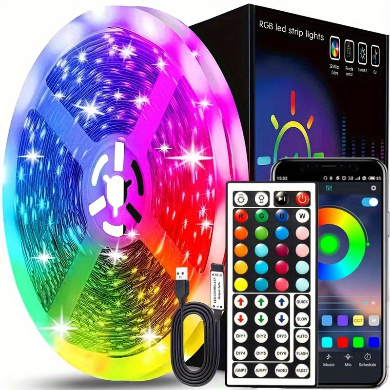 Home Decor Free App - RGB LED Strip Lights Music Sync