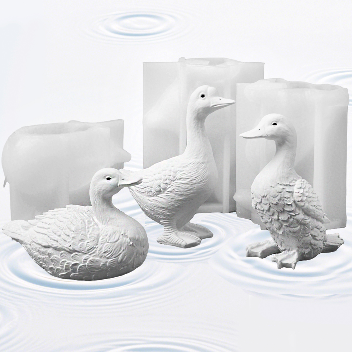 Home Decor Duck - DIY Cartoon Duck Silicone Mold Cute