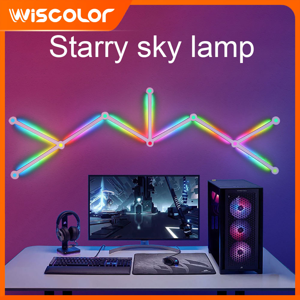 Home Decor Free App - LED Smart DIY WIFI Wall Lamp