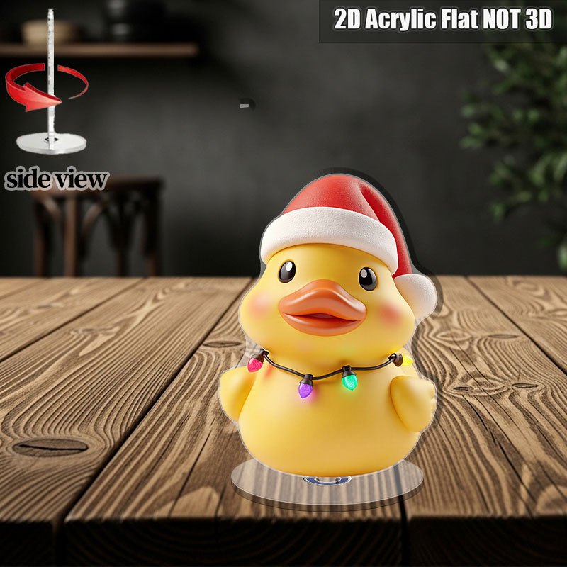 Home Decor Express - 2D flat, 1 cute yellow duckling