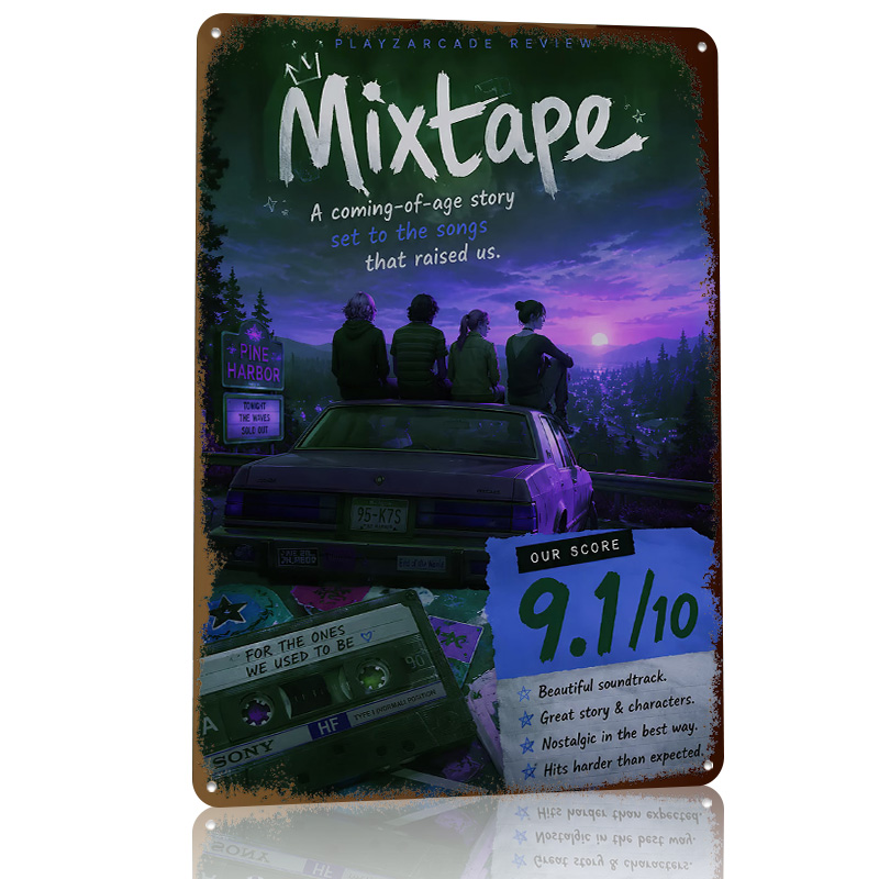 Mixtape Game Review 3D Texture – обзор и цена Review Home Decor