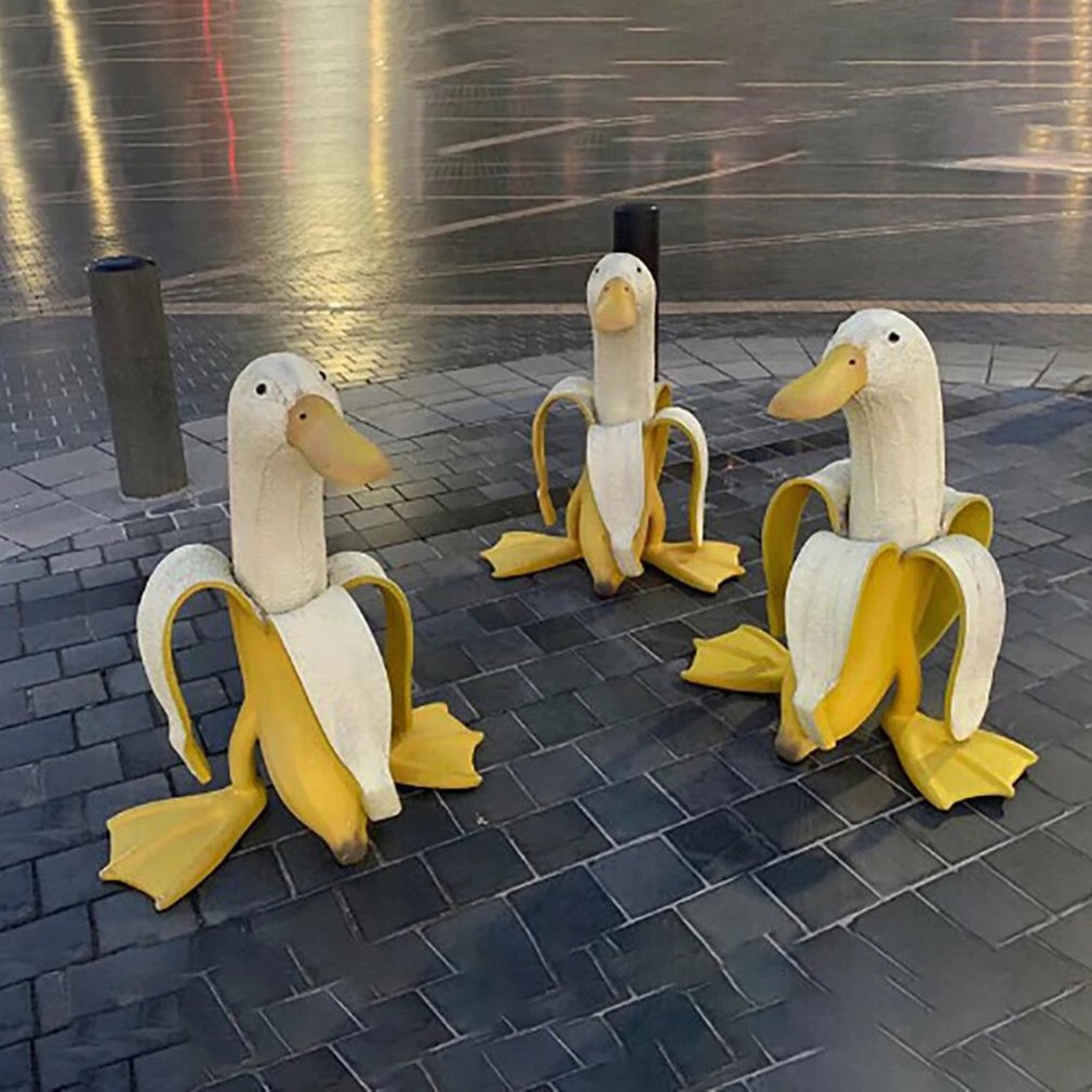 Banana Duck Creative Garden De – обзор и цена Home Decor Duck