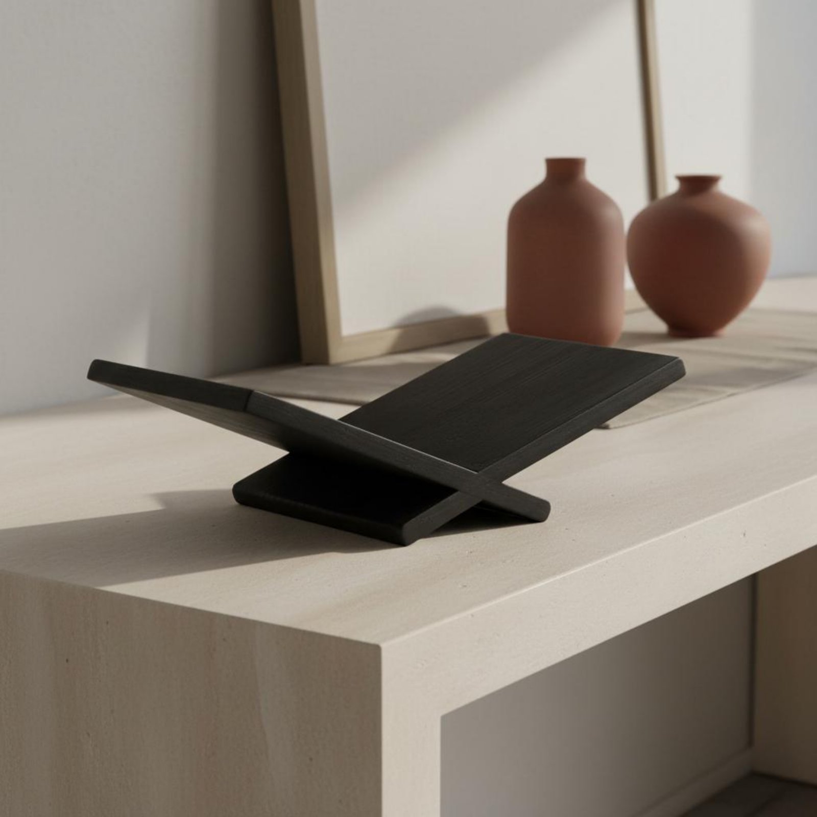Carbonized Wood Book Stand Rus – обзор и цена Aesthetic Bookend