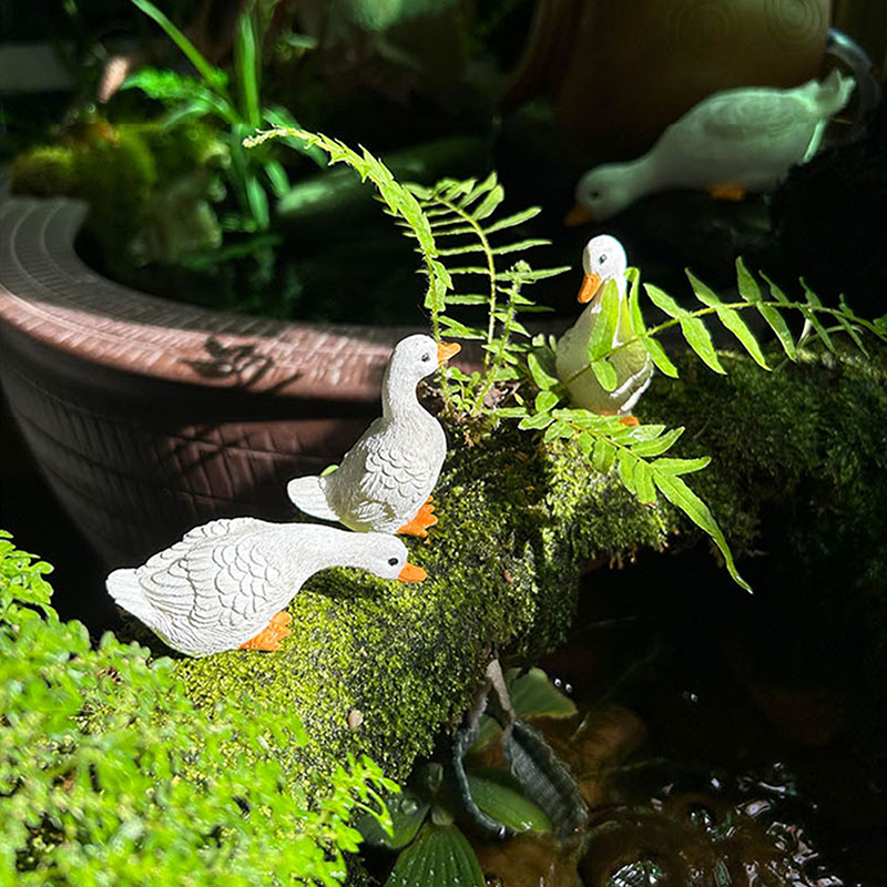 3pcs Cute White Duck Hydroponi – обзор и цена Home Decor Duck