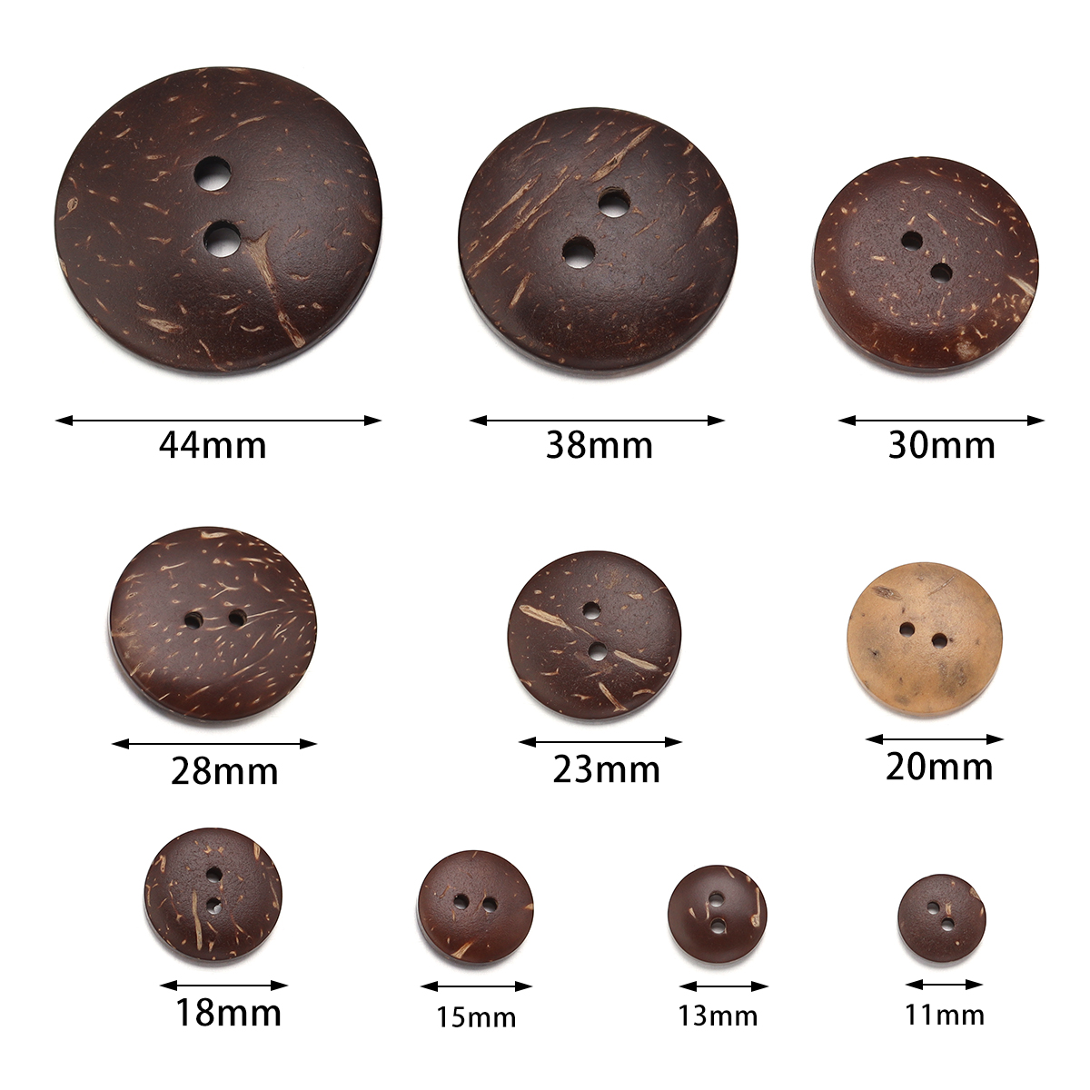 10-100Pcs Natural Coconut Shel – обзор и цена Home Decor Manufacturers