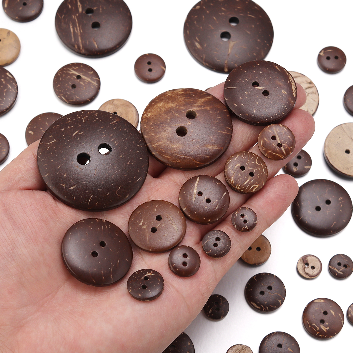 10-100Pcs Natural Coconut Shel – обзор и цена Home Decor Manufacturers
