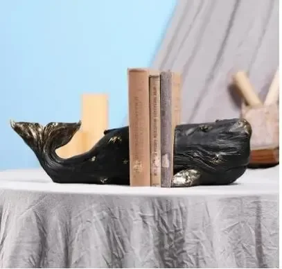 Gold Plated Whale Bookends Lib – обзор и цена Aesthetic Bookend