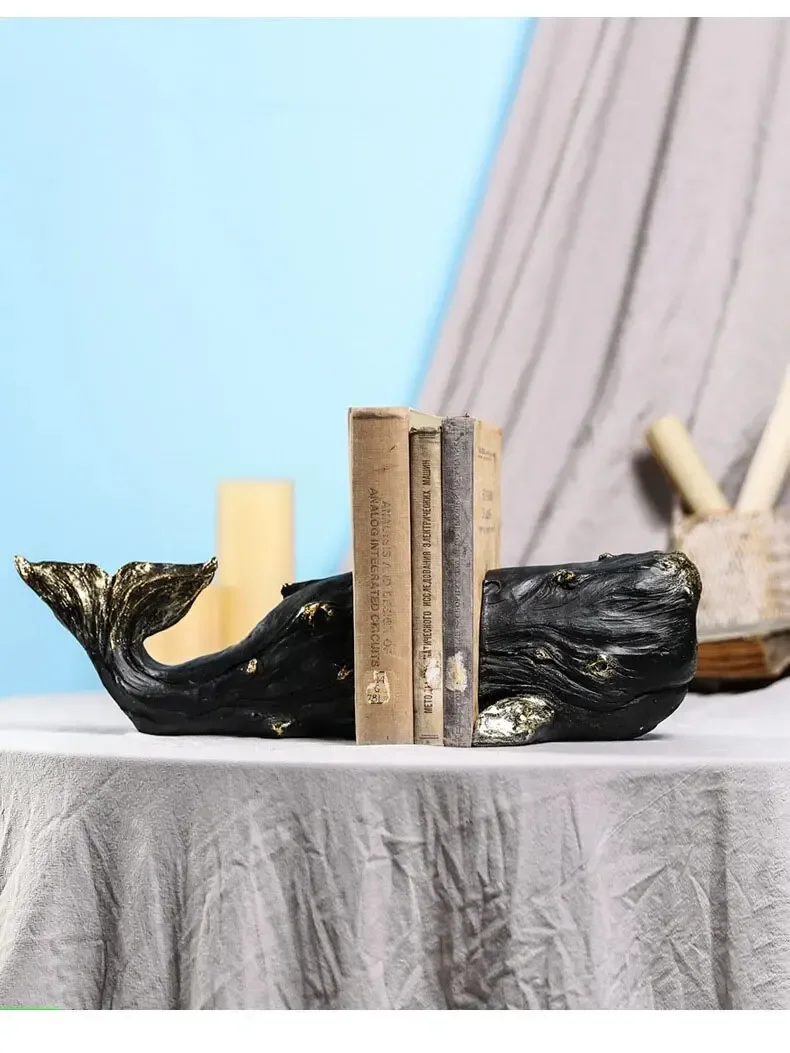 Gold Plated Whale Bookends Lib – обзор и цена Aesthetic Bookend