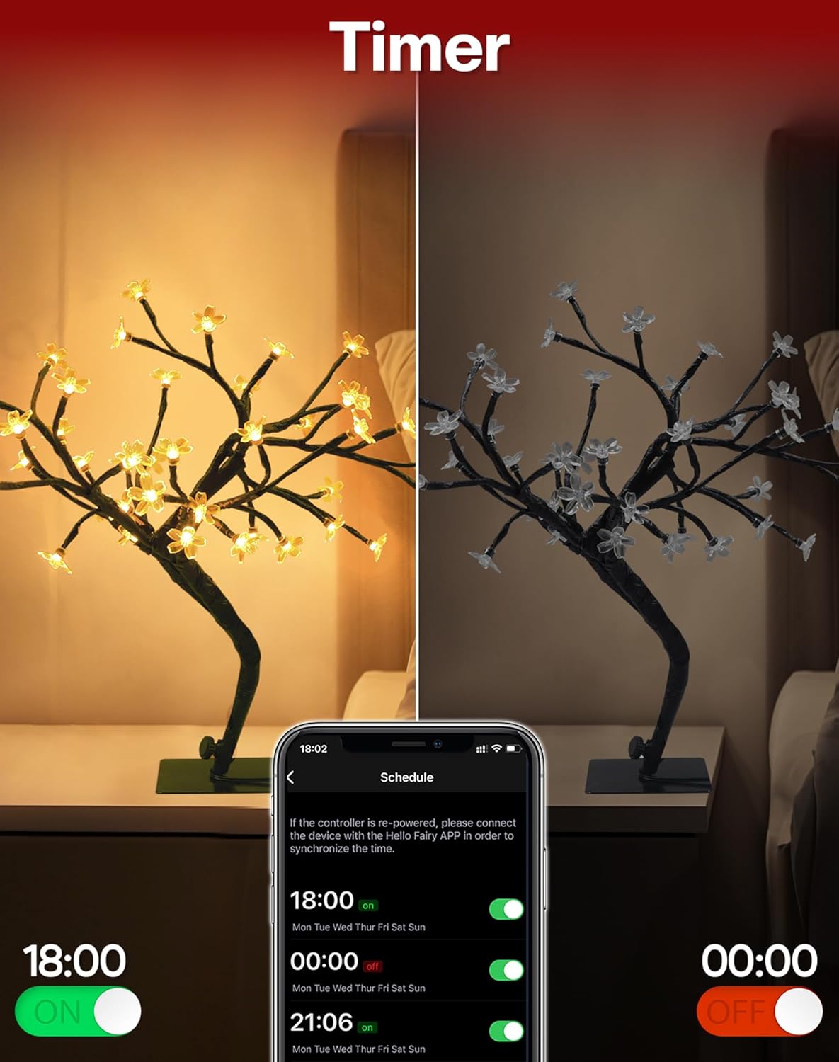 Smart USB Cherry Blossom Tree  – обзор и цена Home Decor Free App