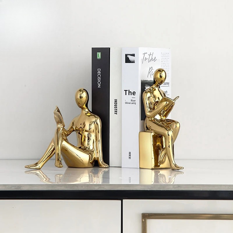 Reader Character Ceramic Statu – обзор и цена Aesthetic Bookend