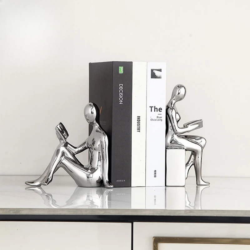 Reader Character Ceramic Statu – обзор и цена Aesthetic Bookend