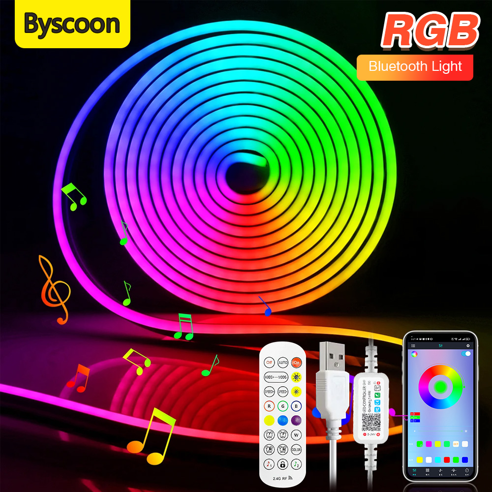 RGB 5V USB Neon Strip Light Wa – обзор и цена Home Decor Free App