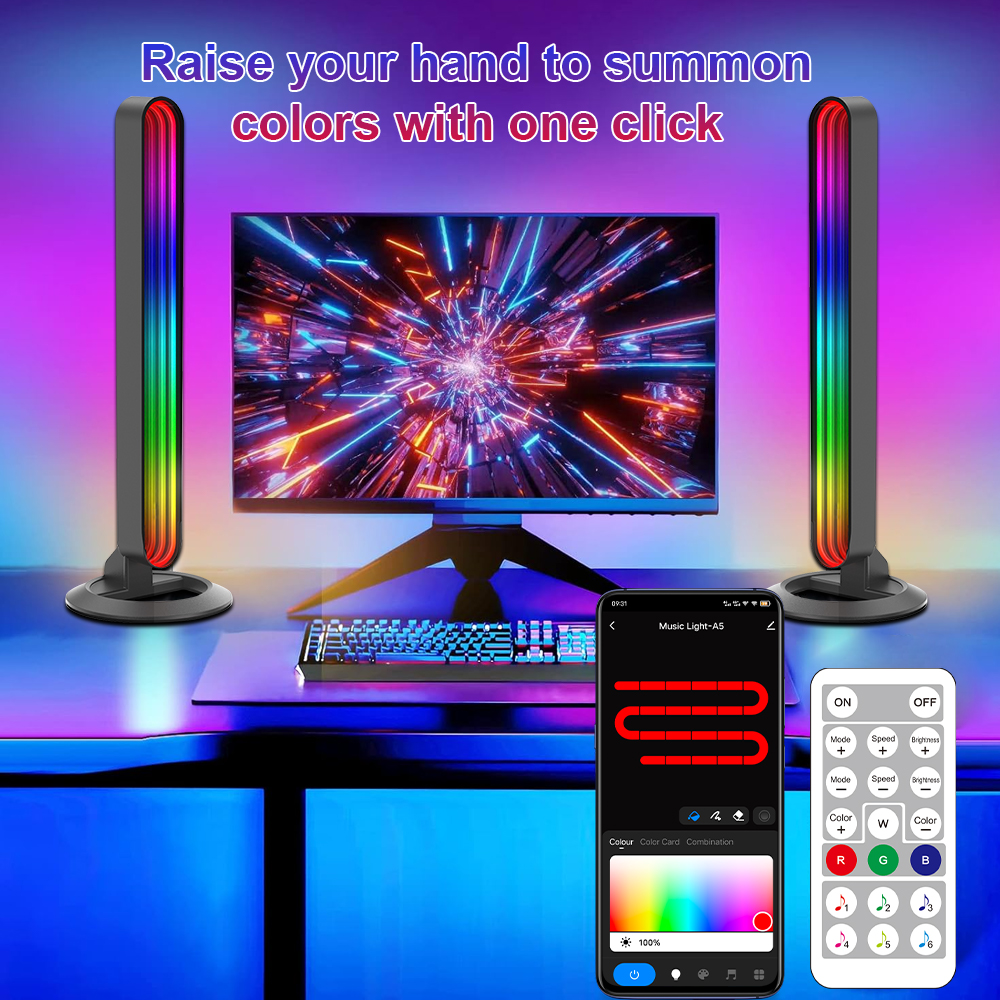 Smart RGB LED Light Bar with M – обзор и цена Home Decor Free App