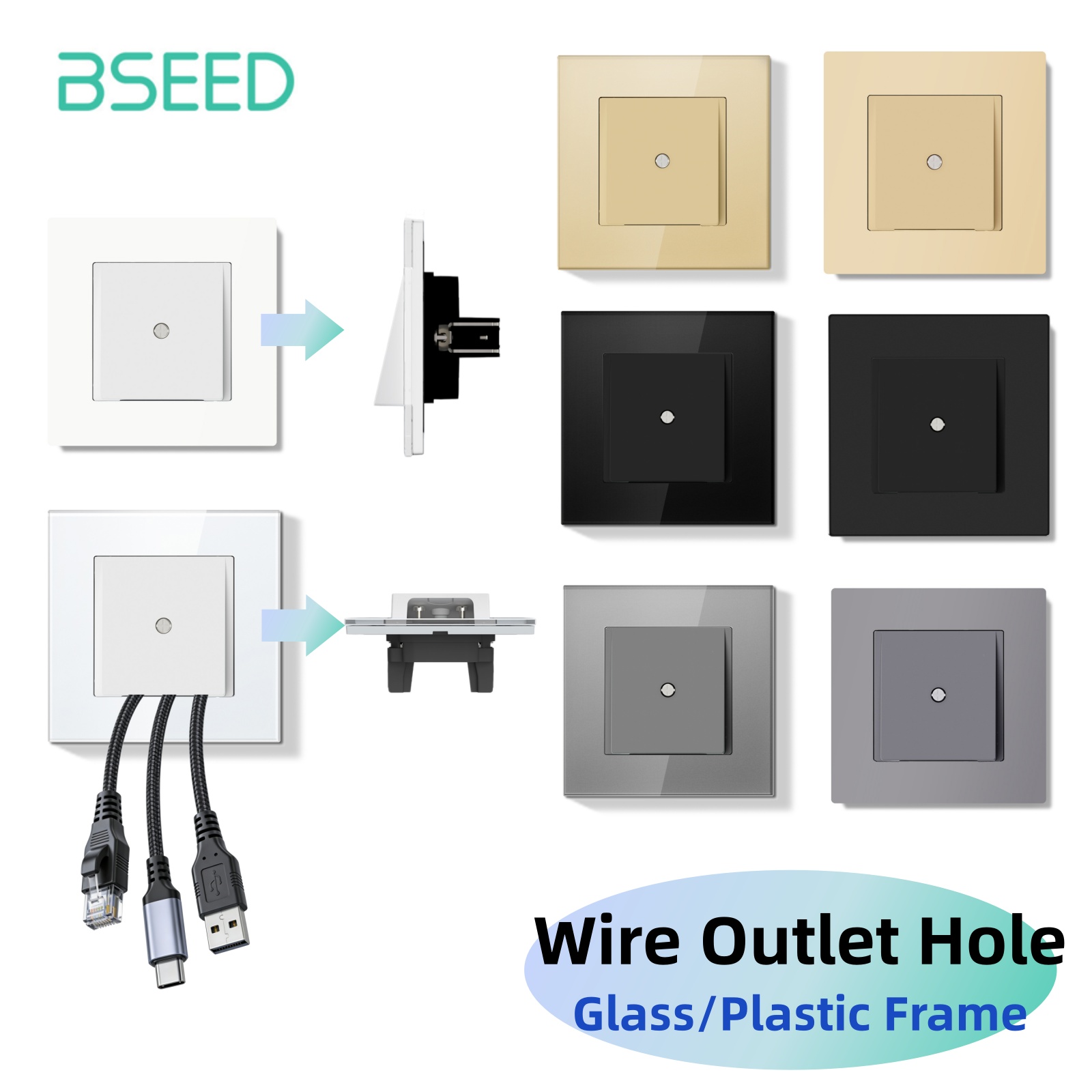 Bseed E Seires Wall Wire Outle – обзор и цена Home Decor Outlet