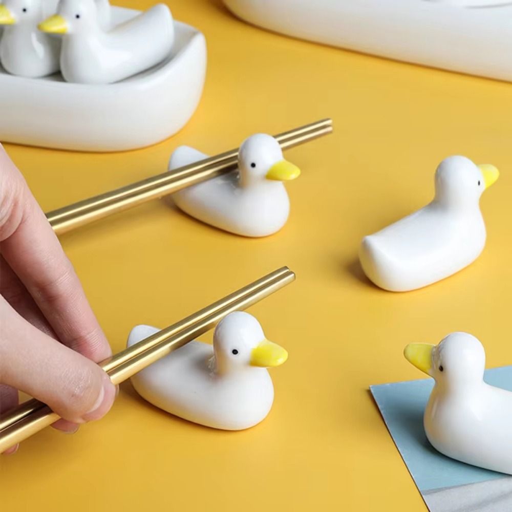 Creative Ceramic Chopstick Sta – обзор и цена Home Decor Duck