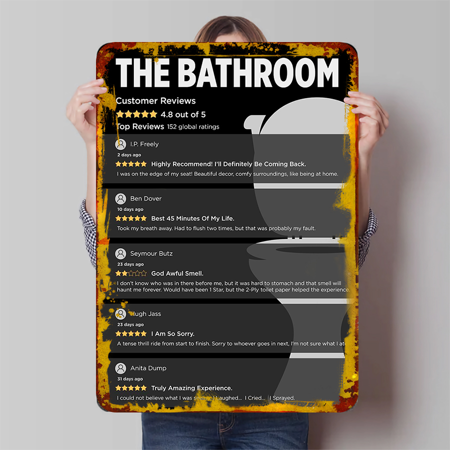 Funny Bathroom Customer Review – обзор и цена Review Home Decor