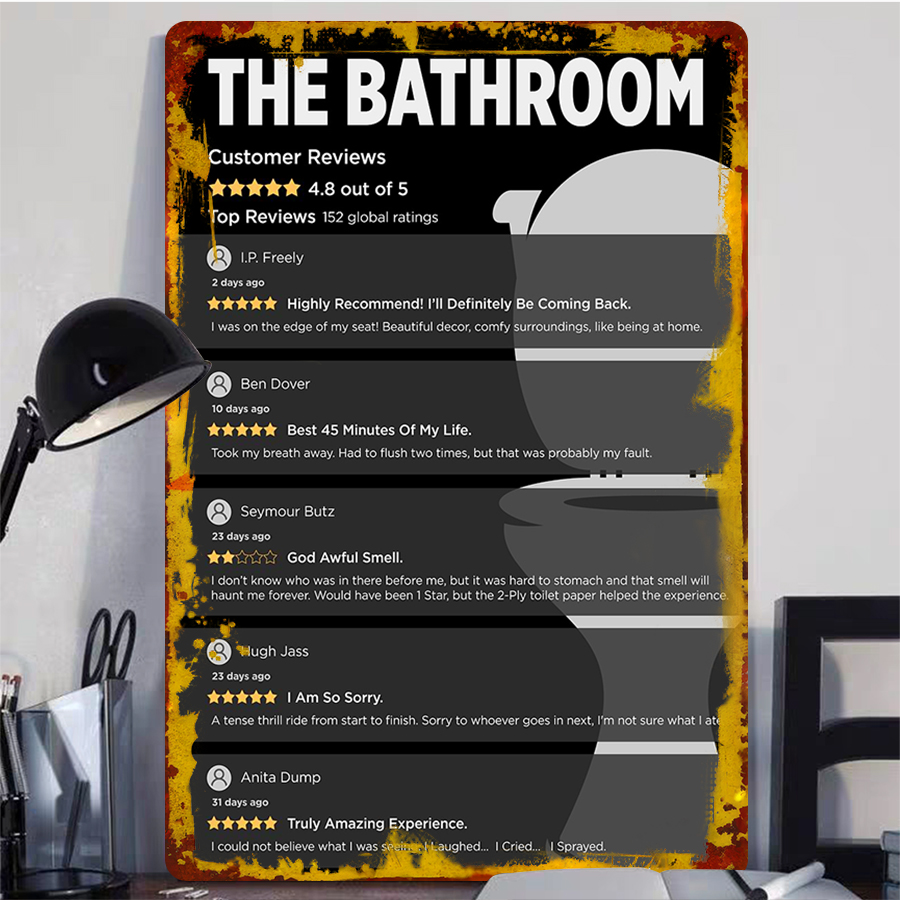Funny Bathroom Customer Review – обзор и цена Review Home Decor