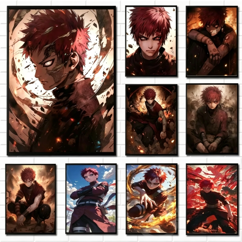 Naruto Gaara HD Color Painting – обзор и цена Home Decor Ai