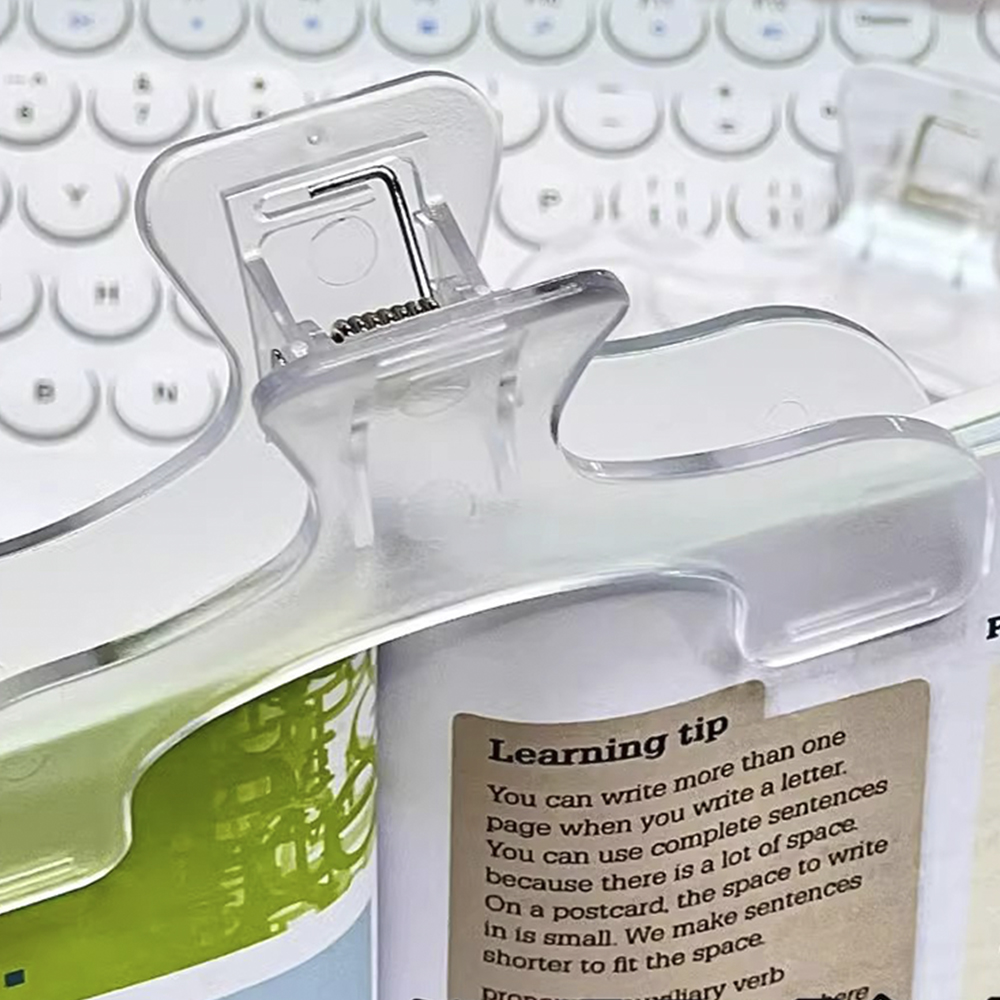 1PC Transparent Plastic Book H – обзор и цена Aesthetic Bookend