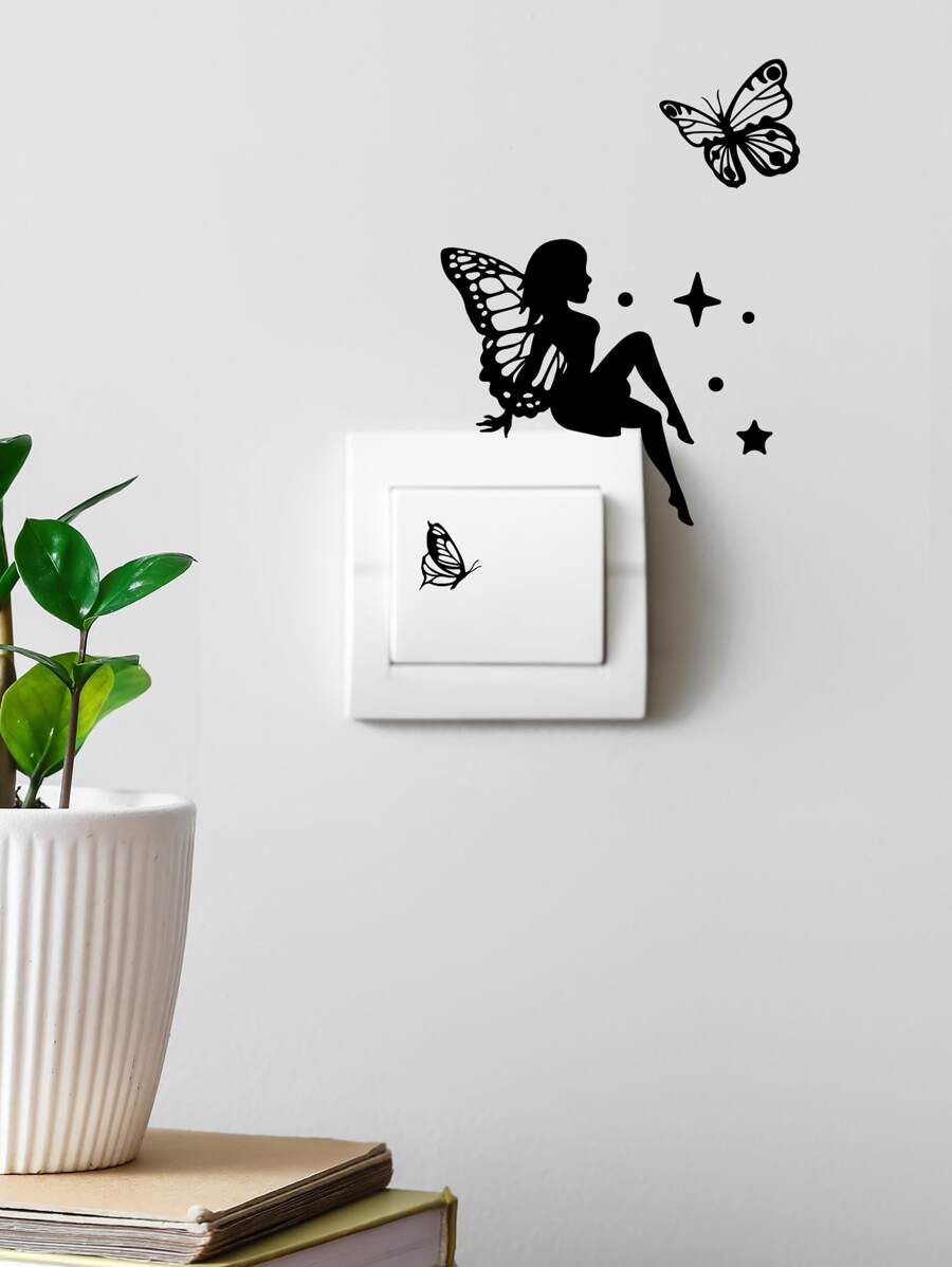 6pcs Fairy And Butterfly Silho – обзор и цена Home Decor Outlet