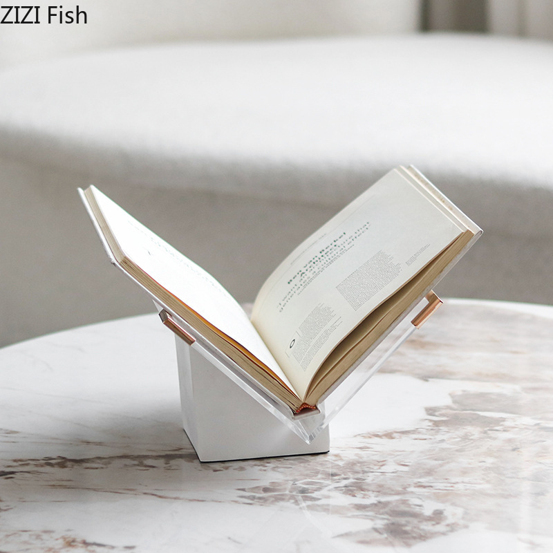 Marble Acrylic Magazine Rack D – обзор и цена Aesthetic Bookend