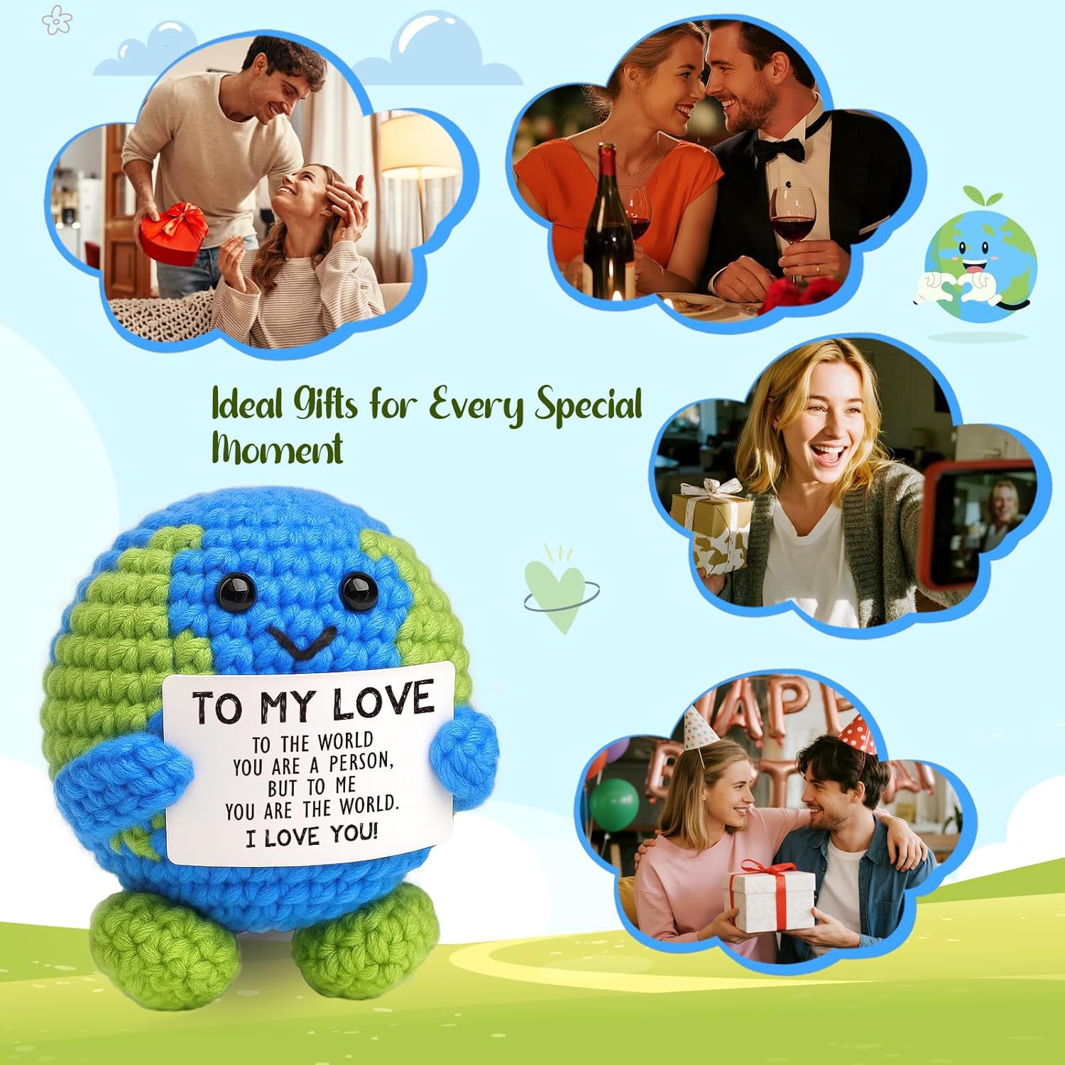 Positive Energy Crochet Earth  – обзор и цена Home Decor Duck