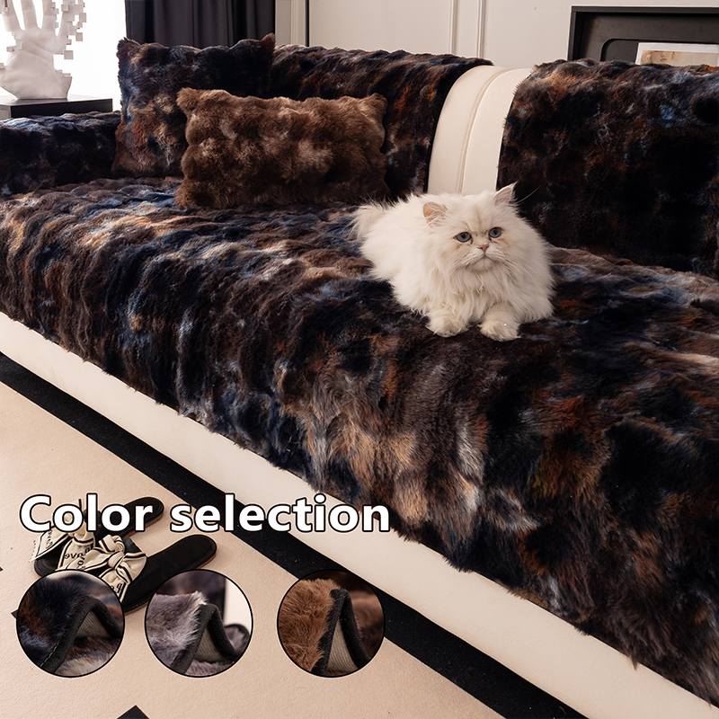 1Pc Luxury Plush Sofa Cover -  – обзор и цена Home Decor Fallout 4