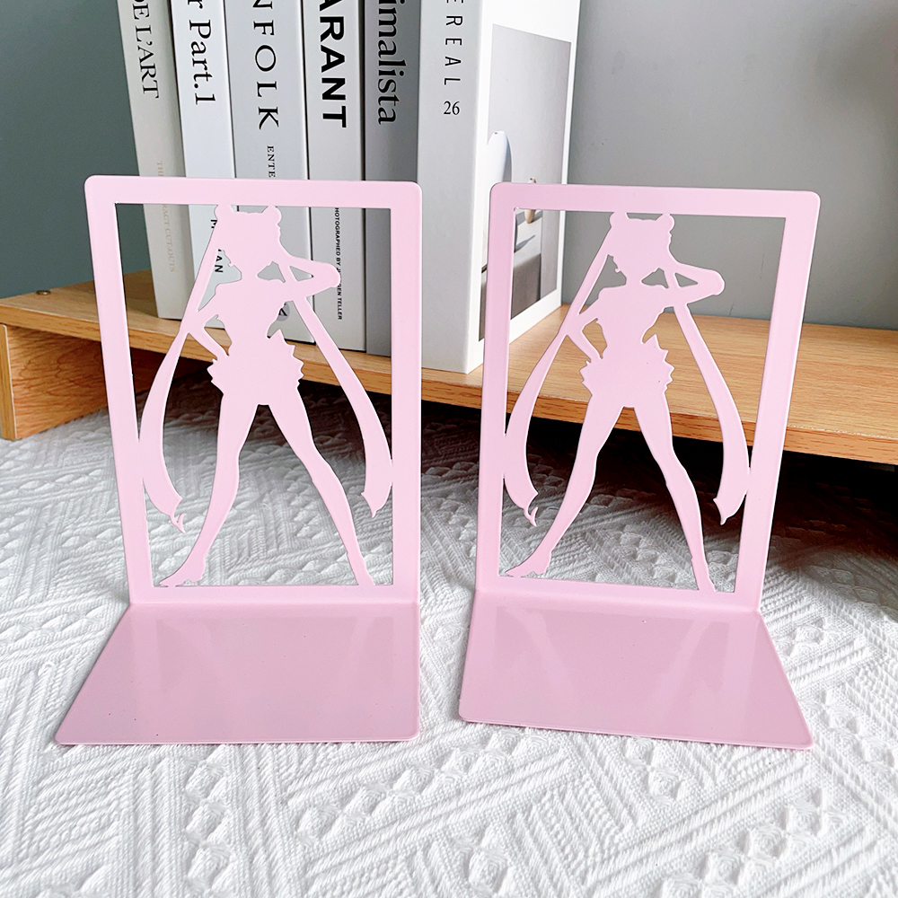 Pink Girls Bookends 2Pcs Non S – обзор и цена Aesthetic Bookend