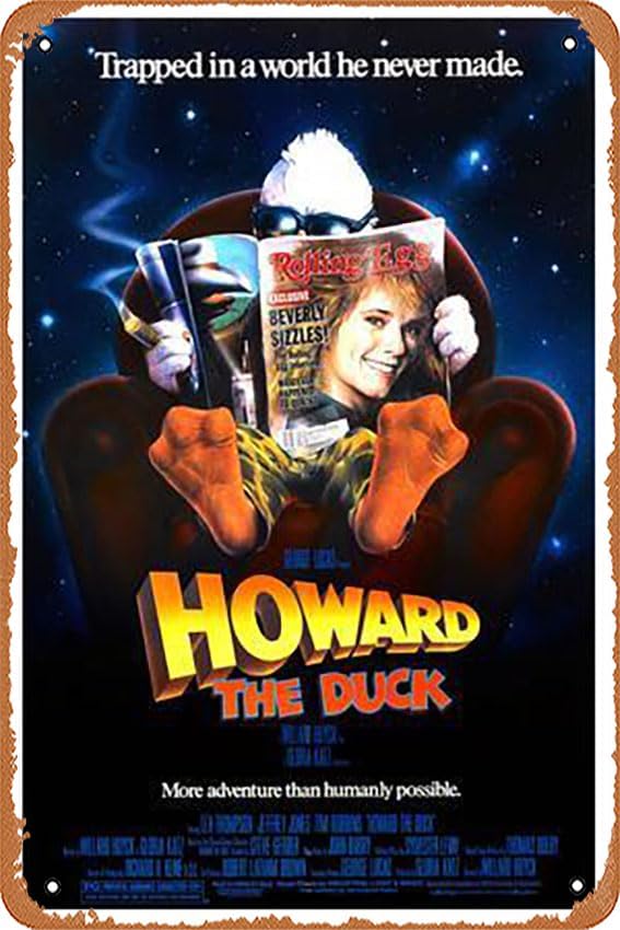 Metal Tin Sign  - HOWARD THE D – обзор и цена Home Decor Duck