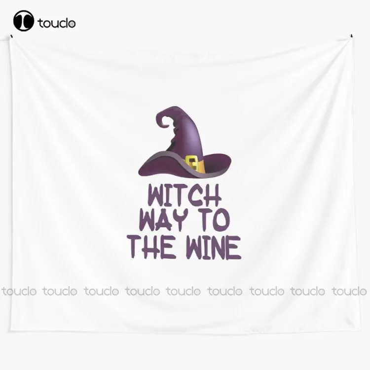Witch Way To The Wine Tapestry – обзор и цена Review Home Decor