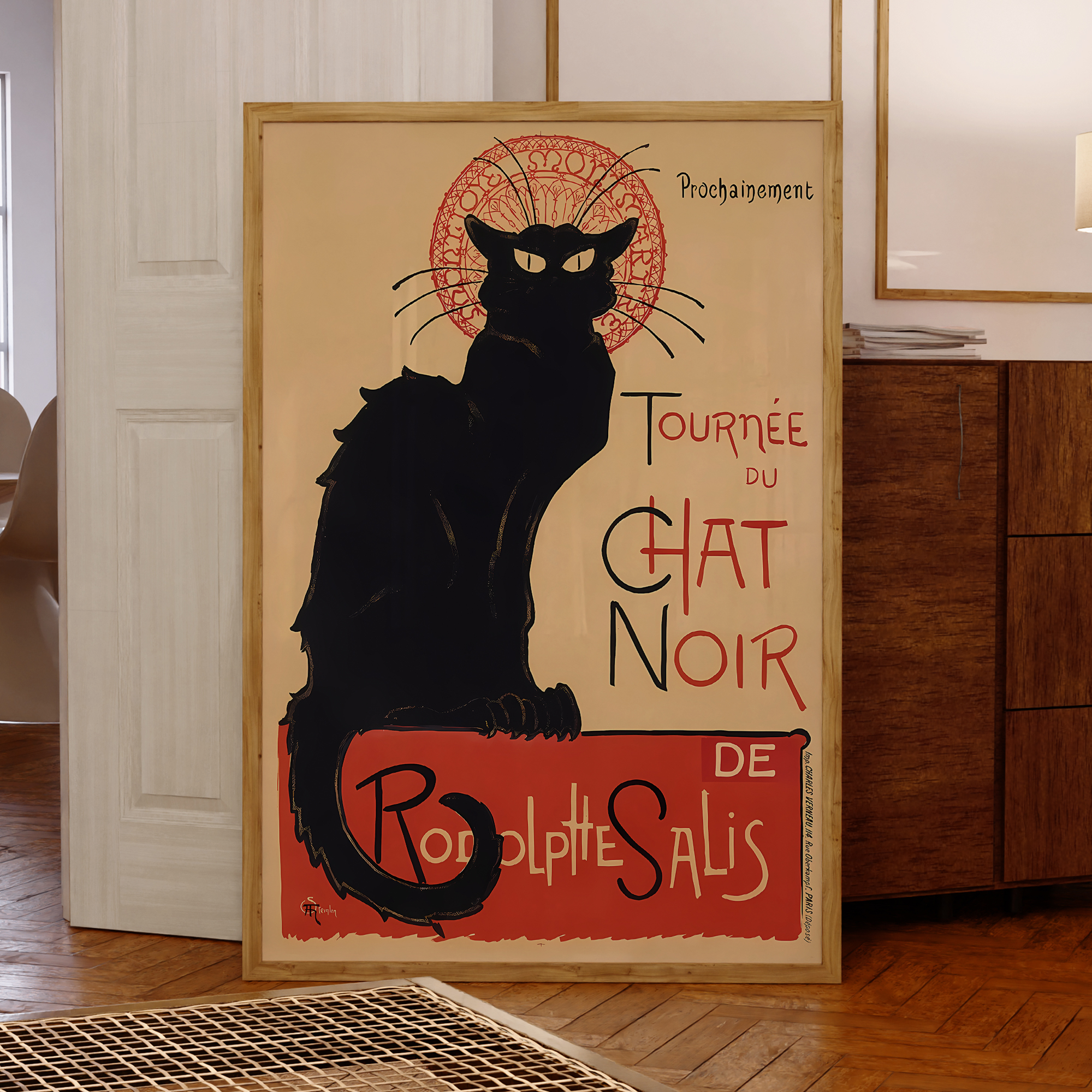 Modern Chat Noir - Black Cat V – обзор и цена Home Decor Mod