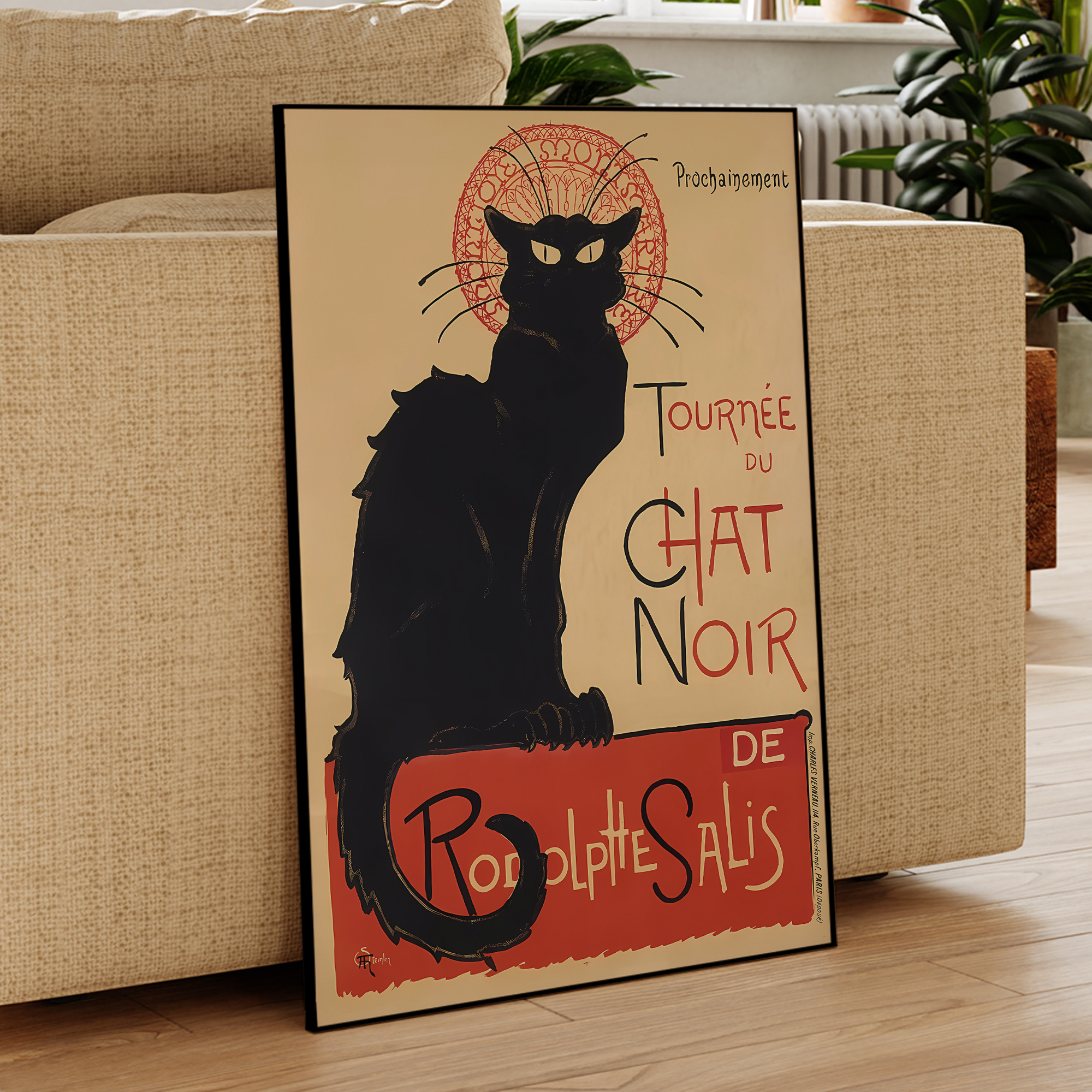 Modern Chat Noir - Black Cat V – обзор и цена Home Decor Mod