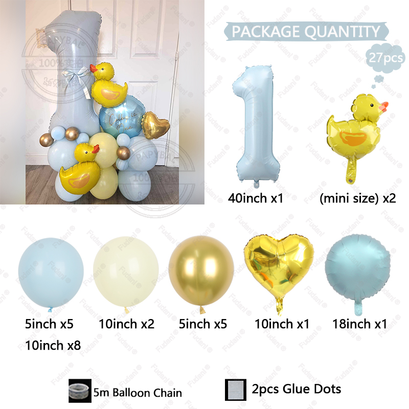 27pcs Mini Duck Balloon Arch G – обзор и цена Home Decor Duck