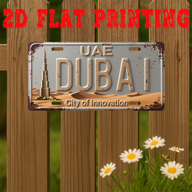 Tin Sign - Dubai UAE City of I – обзор и цена Home Decor Uae