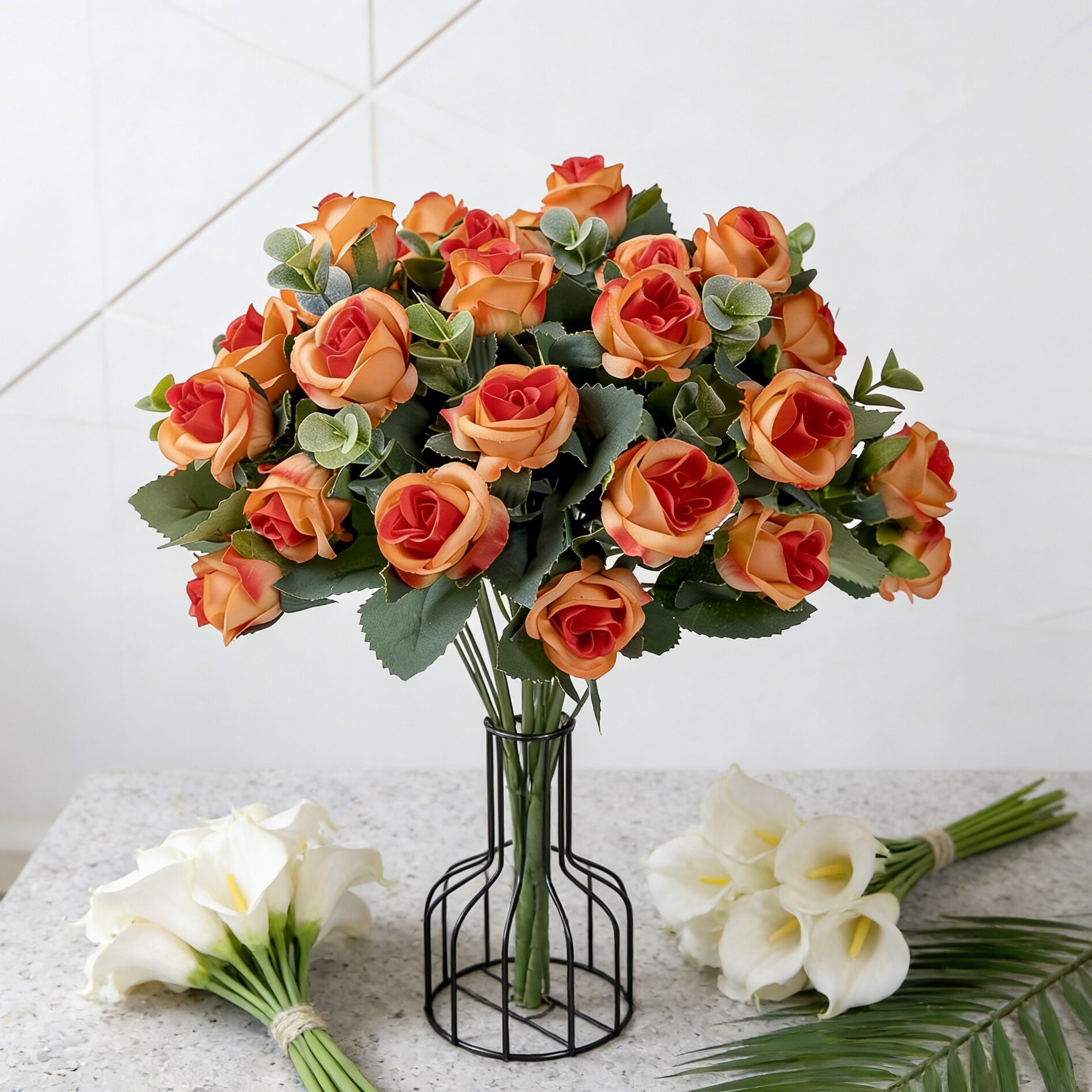 Artificial Silk Roses Flowers  – обзор и цена Home Decor Ai
