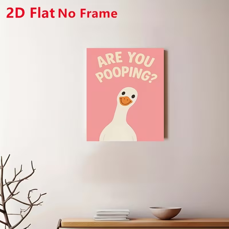 Modern Pink Are You Pooping Qu – обзор и цена Home Decor Duck
