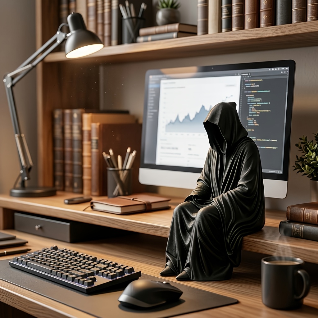 3D Printed Grim Reaper Bookend – обзор и цена Aesthetic Bookend