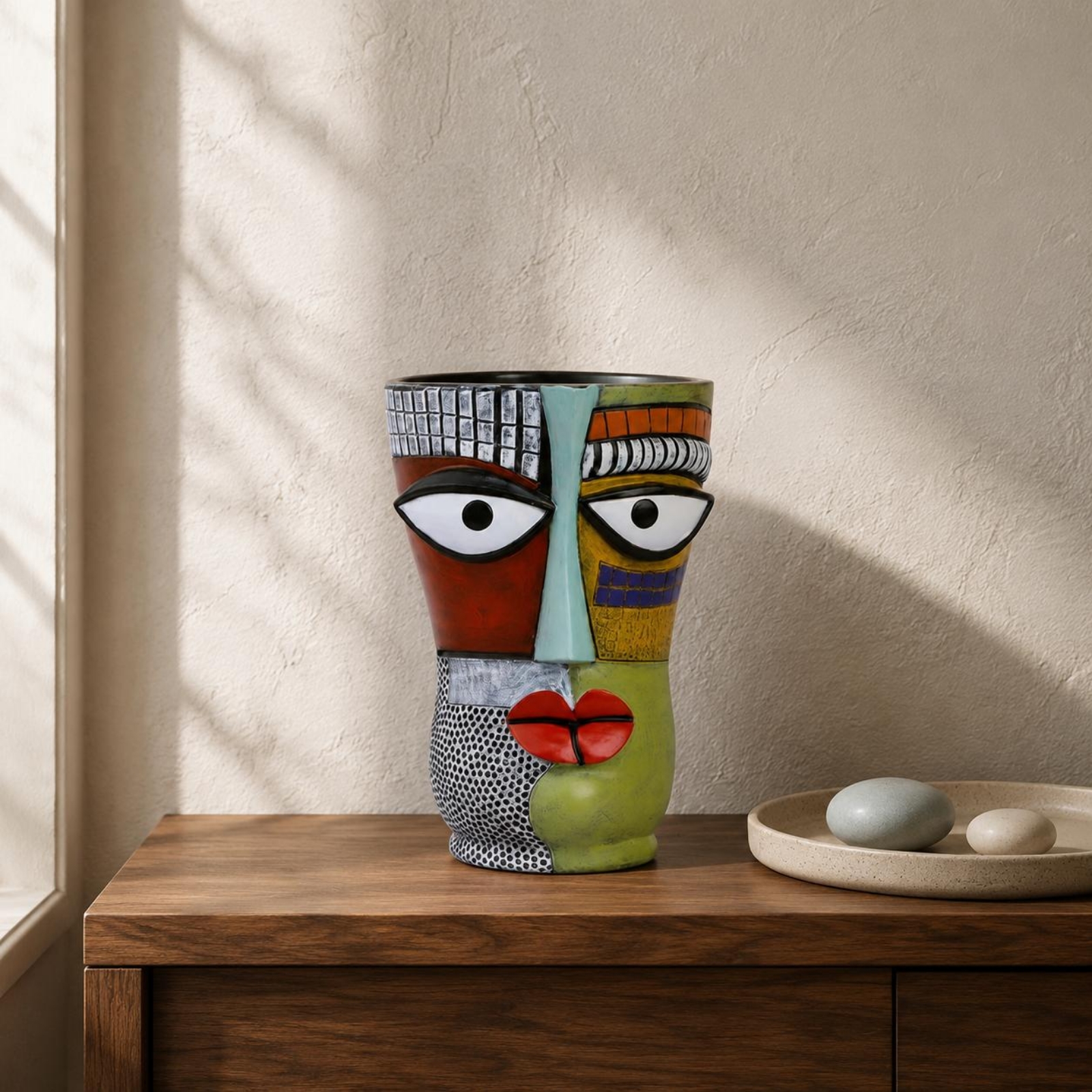 Abstract Face Planter Artistic – обзор и цена Home Decor Design Ideas