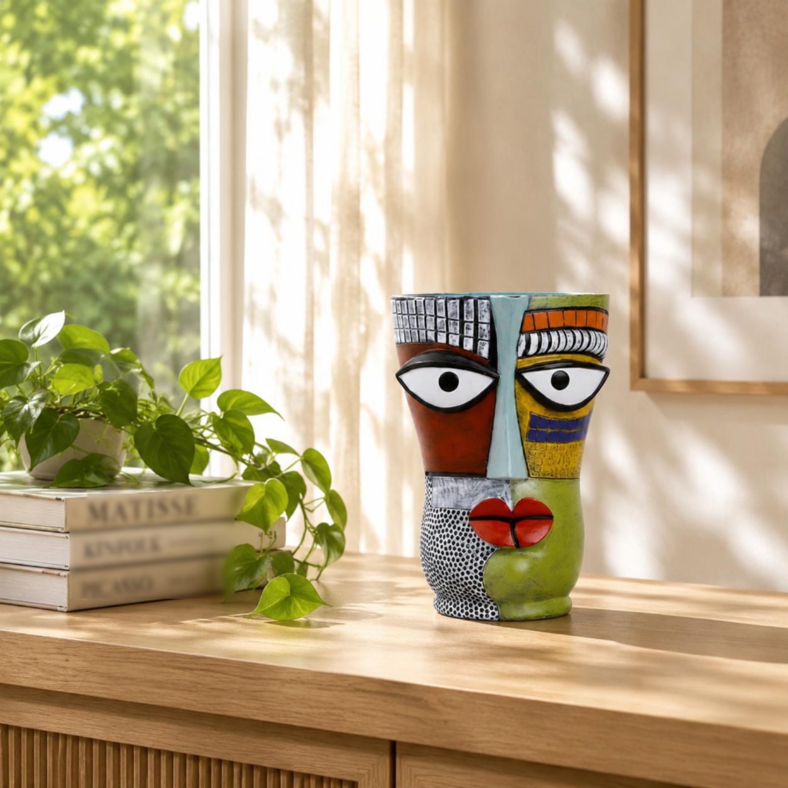 Abstract Face Planter Artistic – обзор и цена Home Decor Design Ideas