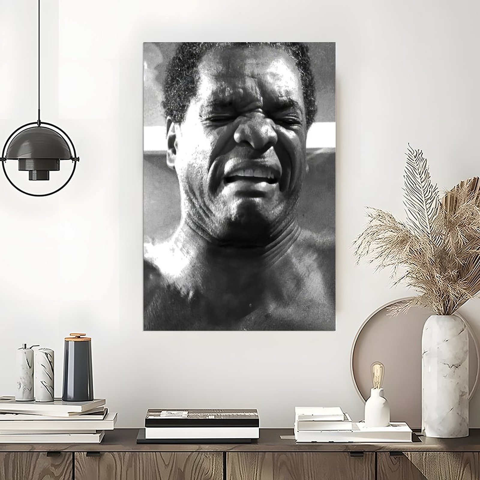 Black And White Expressive Man – обзор и цена Home Decor Express