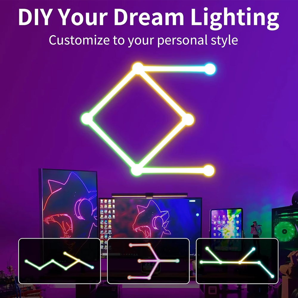 LED Smart DIY WIFI Wall Lamp S – обзор и цена Home Decor Free App