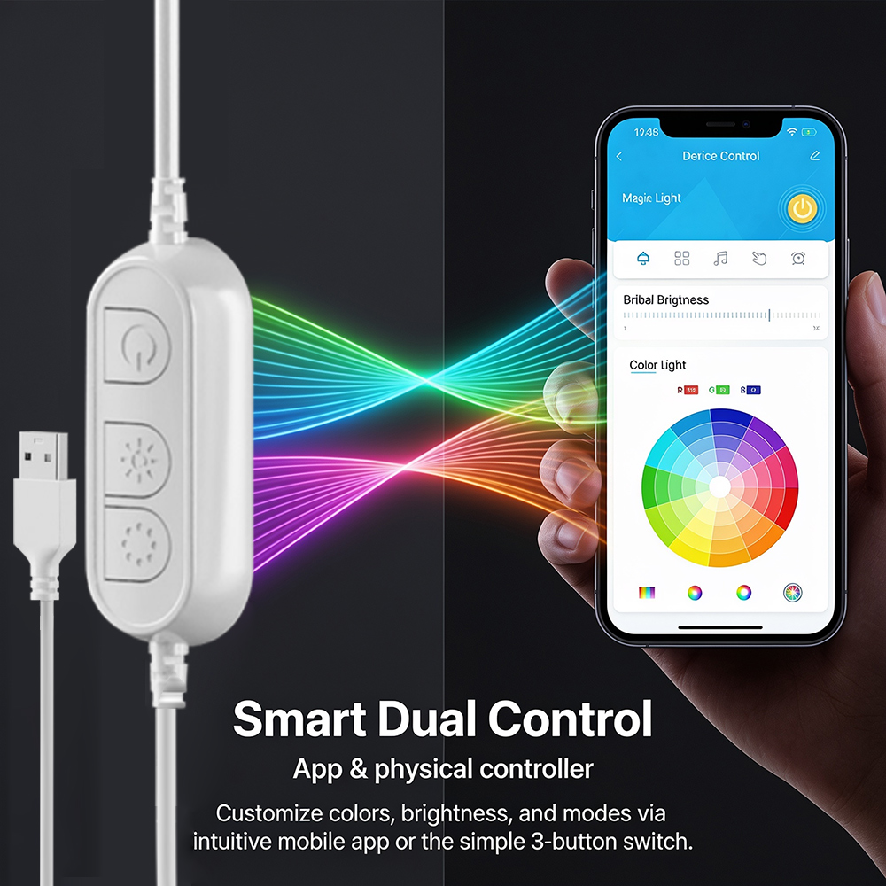 5M RGB Color Changing Neon Lig – обзор и цена Home Decor Free App