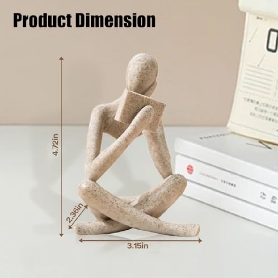 Bookshelf Decor Reading Statue – обзор и цена Aesthetic Bookend
